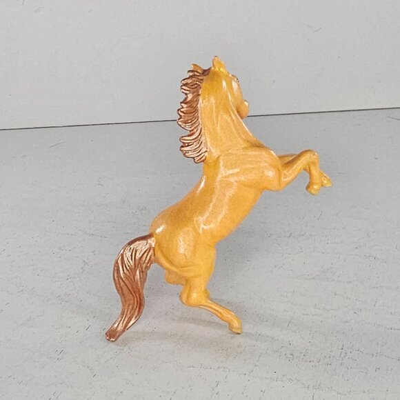 Breyer Custom Rearing Arabian Stablemate Horse Shimmering Orange Signed CM - Picture 5 of 11